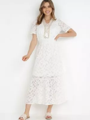 Biała Sukienka Sophiche