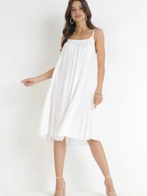 Biała Sukienka Sumire