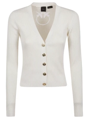Biała Sweter Ss24 Regular Fit Pinko