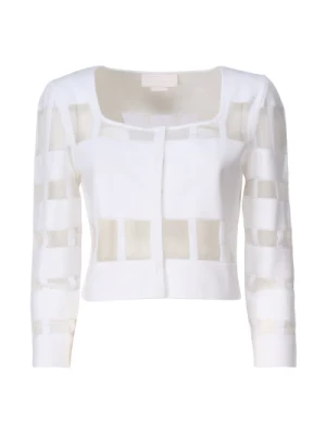 Biała Swetry Kolekcja Genny