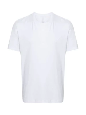 Biała T-shirt z fakturą slub Neil Barrett
