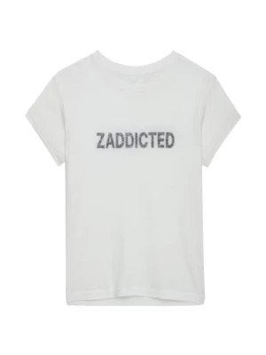 Biała T-shirty i Pola Kolekcja Zadig & Voltaire