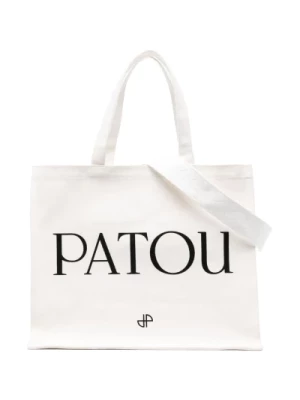 Biała Torba z Logo Patou