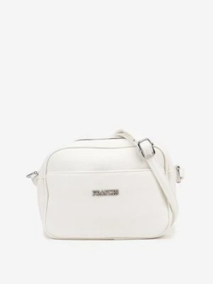 Biała Torebka na Ramię Ozdobiona Napisem Dolarrea francis