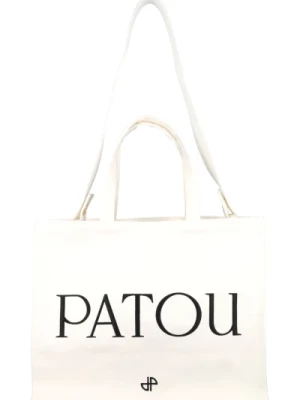 Biała Torebka z Logo Patou