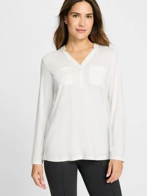 Biała wiskozowa bluzka damska Hannah – Cosmic Chic Olsen
