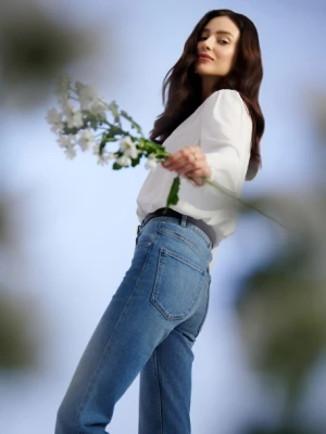 Biała wiskozowa bluzka Greenpoint