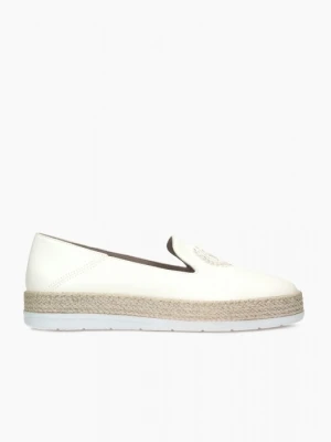 Białe baleriny damskie 7mil