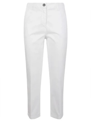 Białe bawełniane spodnie True Royal