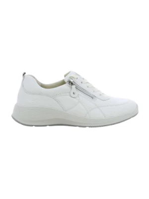 Białe buty damskie 698001 Kalea Waldläufer