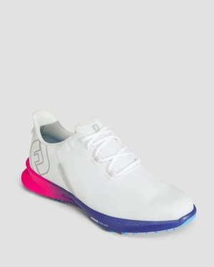 Białe buty golfowe męskie FootJoy Fj Fuel Sport