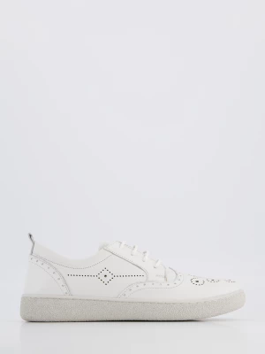 BIAŁE BUTY SPORTOWE 9006-1T04 WHITE Venezia