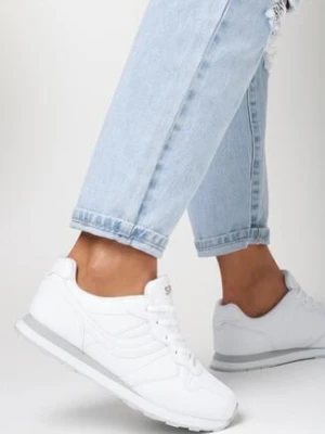 Białe Buty Sportowe Laodosa