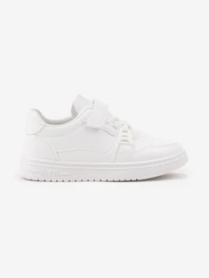 Białe Buty Sportowe Sneakersy z Ozdobą Nolivine
