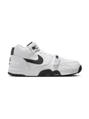 Białe/Czarne-Białe Air Trainer 1 Sneakers Nike