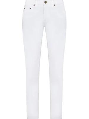 Białe Dżinsy Skinny PT Torino