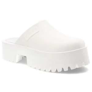 Białe Klapki Big Star Modne Obuwie Damskie Na Solidnej Podeszwie