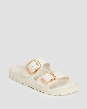 Białe Klapki Damskie Birkenstock Arizona Big Buckle Eva