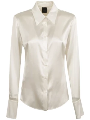 Białe koszule dla kobiet Pinko
