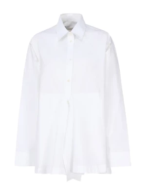 Białe Koszule z Bawełny Elastanowej JW Anderson