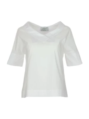 Białe koszulki dla kobiet Vicario Cinque
