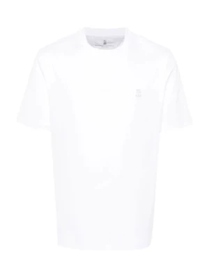 Białe koszulki i pola Brunello Cucinelli