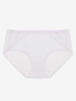Białe Majtki Figi Bezszwowe z Wysokim Stanem Kolaviellea invisi feminine
