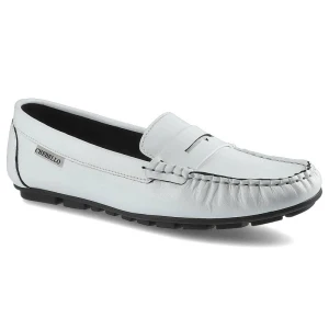Białe Mokasyny Chebello Damskie Wygodne Buty