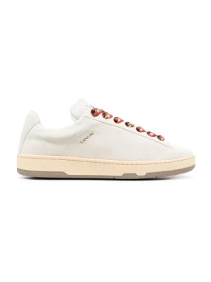 Białe Niskie Lite Curb Sneakers Lanvin