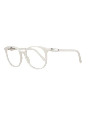 Białe Plastikowe Okulary Optyczne dla Kobiet Swarovski