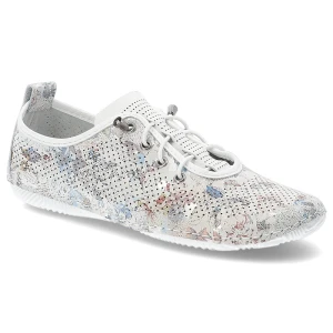 Białe Półbuty Artiker Modne Obuwie Damskie