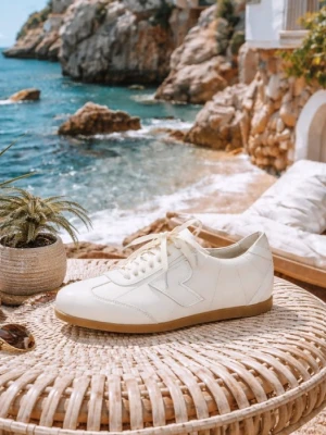 Białe półbuty damskie 7mil