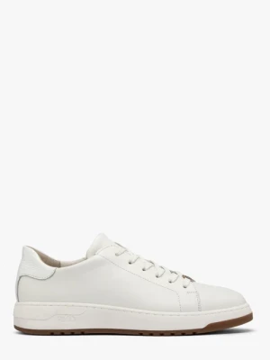 Białe półbuty sportowe na dwukolorowym spodzie Ryłko