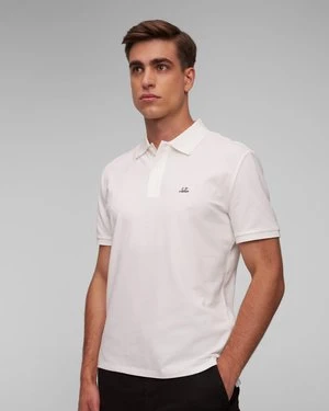 Białe polo męskie C.P. Company CP Company