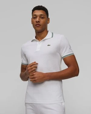 Białe polo męskie Lacoste