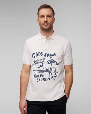 Białe polo męskie Polo Ralph Lauren