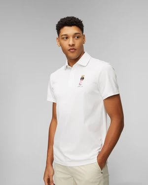 Białe Polo Męskie Ralph Lauren Rlx Golf RLX Ralph Lauren