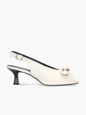 Białe sandały damskie 7mil