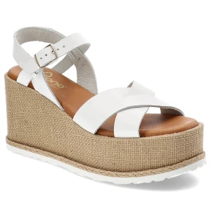 Białe Sandały Yokono Stylowe Obuwie Damskie