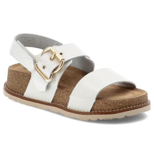 Białe Sandały Yokono Stylowe Obuwie Damskie Na Solidnej Podeszwie