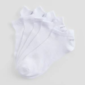 Białe skarpetki stopki 5-pak House