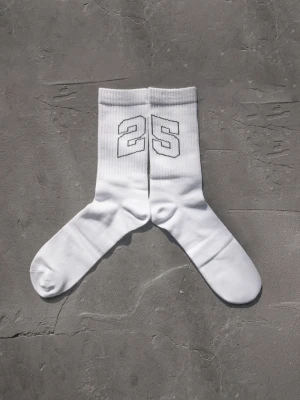 2005xReporter Białe skarpety