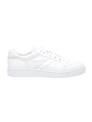Białe Skórzane Sneakersy Doucal's