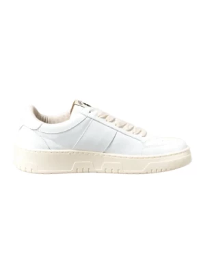 Białe Skórzane Trampki Saint Sneakers