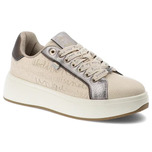 Białe Sneakersy Anekke Sportowe Obuwie Damskie