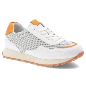 Białe Sneakersy Cambell Sportowe Obuwie Damskie