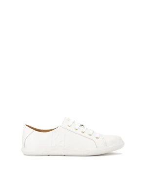Białe sneakersy damskie Kazar