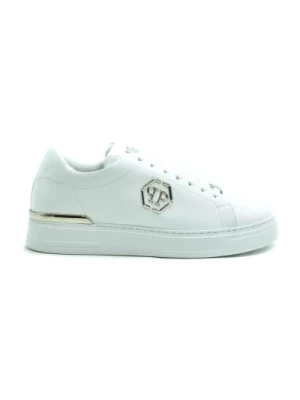 Białe Sneakersy dla Mężczyzn Aw23 Philipp Plein