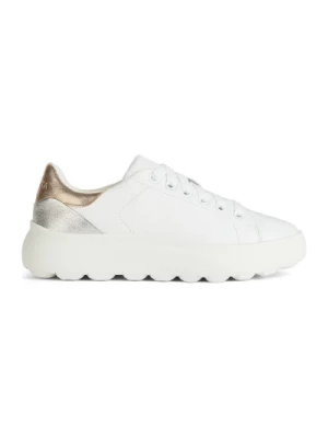 Białe Sneakersy Ec4.1 dla Kobiet Geox