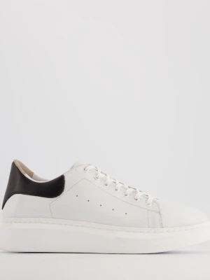 BIAŁE SNEAKERSY MĘSKIE 25155 401 WHITEX Venezia